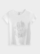 Футболка 4F J4Z20-JTSD204-10S р.134 білий