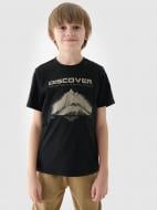 Футболка 4F TSHIRT M1553 4FJWAW24TTSHM1553-20S р.140 черный