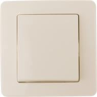 Выключатель перекрестный одноклавишный TEM Ekonomik без подсветки кремовый 120,95