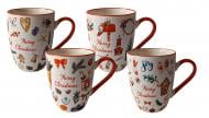 Чашка Vittora Рождественский переполох 340 мл