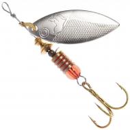 Блесна-вертушка Mikado 14 г Willow № 4 old silver silver