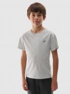 Футболка 4F TSHIRT U1802 4FJWAW24TTSHU1802-27M р.140 серый