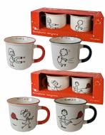 Набор чашек Vittora Набор чашек 2 шт.. Безудержные чувства 355 мл