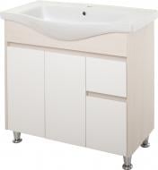 Тумба напольная Мойдодыр Новус-85 с умывальником Vega