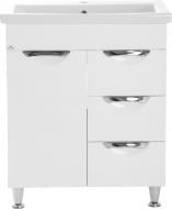 Тумба підлогова Сансервіс Laura-70 з умивальником біла Тумба підлогова Сансервіс Laura-70 з умивальником біла