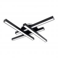 Люстра стельова NEW ARTIER Rainart-4-1 BK 75 Вт чорний