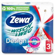 Бумажные полотенца Zewa Wisch Weg двухслойная 3 шт.
