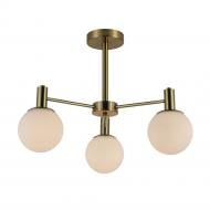 Люстра підвісна ARDERO Neapol 3xE27 золото/білий BL1530