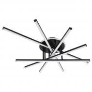 Люстра стельова NEW ARTIER STEUART 5-1-C BK 110 Вт чорний