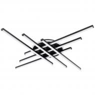 Люстра потолочная NEW ARTIER STEUART 6-1-SL-BK 110 Вт черный