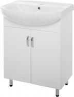 Тумба напольная Сансервіс Прокси 60 БШ белая с умывальником