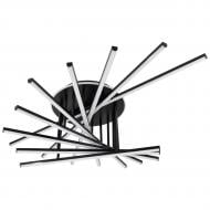 Люстра стельова NEW ARTIER STEUART 9-1-C BK 200 Вт чорний