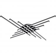 Люстра стельова NEW ARTIER STEUART 8-1-SL-BK 150 Вт чорний