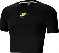 Футболка Nike W NSW AIR TOP SS CROP CU5562-011 р.L черный
