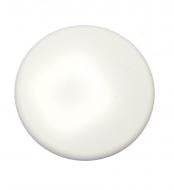 Мебельная ручка кнопка Poliplast 428 на одно отверстие мм белый матовый