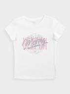 Футболка 4F J4Z20-JTSD214B-10S р.146 білий