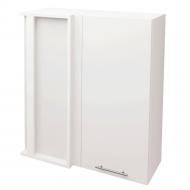 Шкаф верхний угловой Руна МВУ 770х925х370 мм лавина мат/белый ROKO