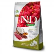 Корм сухий Farmina N&D Quinoa Skin&Coat ADULT ALL BREEDS при харчовій алергії з качкою, кіноа, кокосом і куркумою 2,5 кг