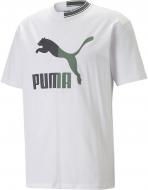 Футболка Puma PUMA CLASSICS ARCHIVE REMASTER TEE 53829602 р.S белый