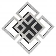 Люстра стельова NEW ARTIER Christy-S BK 90 Вт чорний