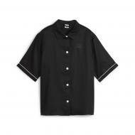 Поло Puma INFUSE WOVEN SHIRT 62431201 р.M черный