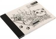 Скетчбук Bourgeois Котенок 197х145 мм 36 листов черно-белый