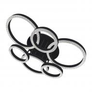 Люстра стельова NEW ARTIER Christy-R BK 120 Вт чорний