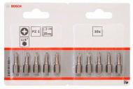 Набор бит Bosch Extra Hard PZ1 25 мм 10 шт. 2607001555
