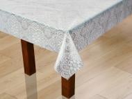 Скатерть Lace Glitter TC301-003-R1159-1 100x137 см белый с серебряным Dariana