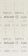 Наждачная бумага Bosch M480 115x230 мм K400 10 шт 2608900769
