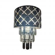 Бра NEW ARTIER Cris-Art Structa CH 3 x E14 хром