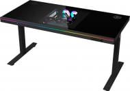 Стіл ігровий LORGAR ELITE 90G Glass Black (LRG-DE90G)