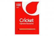 Сірники Cricket 100 шт. в коробці