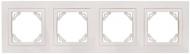 Рамка четырехместная LUXEL Bravo горизонтальная белый 5024