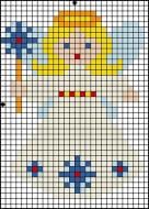 Набір зі стразами (наліпка) Янгол 10x11 см GoToArt