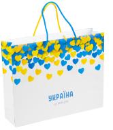 Пакет подарунковий Україна 25x31x8 см