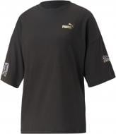 Футболка Puma PUMA POWER NOVA SHINE COLORBLOCK TEE 67444501 р.M черный