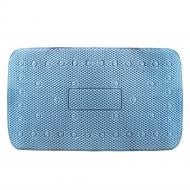 Коврик для ванной комнаты Arino с присосками 70x40 см голубой