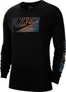 Футболка Nike M NSW LS TEE FUTURA FOIL CZ4708-010 р.M черный