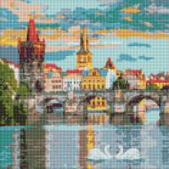 Алмазная мозаика Вечерняя Прага Ideyka