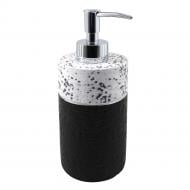 Дозатор для рідкого мила Trento DualTone чорно-білий