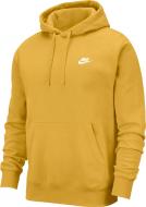 Джемпер Nike M NSW CLUB HOODIE PO BB BV2654-761 р. M желтый Джемпер Nike M NSW CLUB HOODIE PO BB BV2654-761 р. M желтый