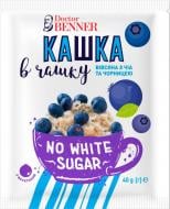 Каша ТМ Doctor BENNER овсяная Кашка в Чашку с чиа и черникой 40 г