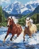 Алмазная мозаика Сила в движении ©art_selena_ua Ideyka