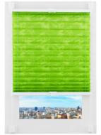 Штора плісе Delfa 62x160 см салатова