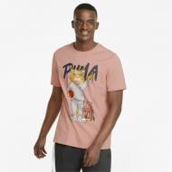 Футболка Puma Dylan SS Tee 1 53273007 р.L розовый