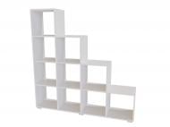 УЦЕНКА! Стеллаж DC ЛДСП DC нимфея альба 1412x1393x301 мм полка 10 шт. (УЦ №3148)