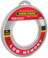 Леска Mistrall Admunson Low Memory 150м 0,12мм 1,7кг ZM-3340012