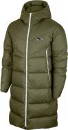 Куртка-парка чоловіча зимова Nike M NSW DWN FIL WR PARKA SHLD CU4408-380 р.S зелена