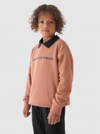 Світшот 4F SWEATSHIRT M1224 4FJWAW24TSWSM1224-65S р.140 рожевий